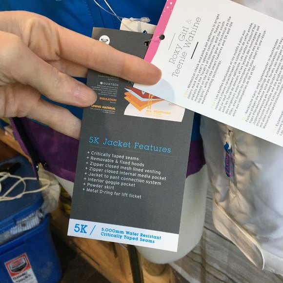 Roxy Girls Snowboarding Jacket Sizes 8, 10,12 - Picture 6 of 10